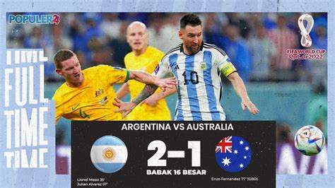hasil pertandingan argentina vs australia